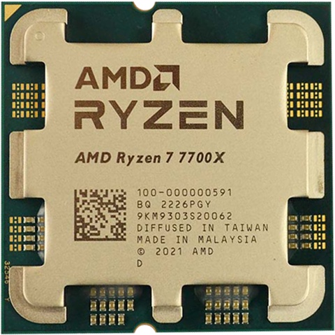CPU AMD Ryzen 7 7700X CPU Processador para desktop AMD Ryzen™ 7 7700X